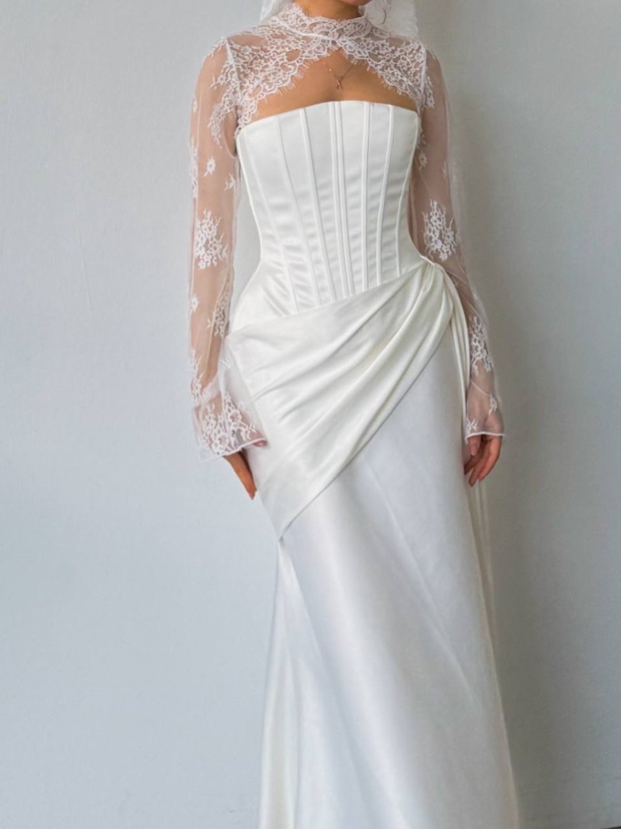 Корсет CHLOE из атласа